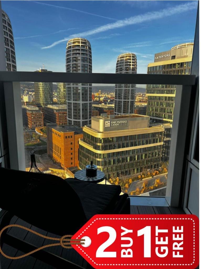 Skau Panorama Family & Business Apartment City View Free Parking 브라티슬라바 외부 사진