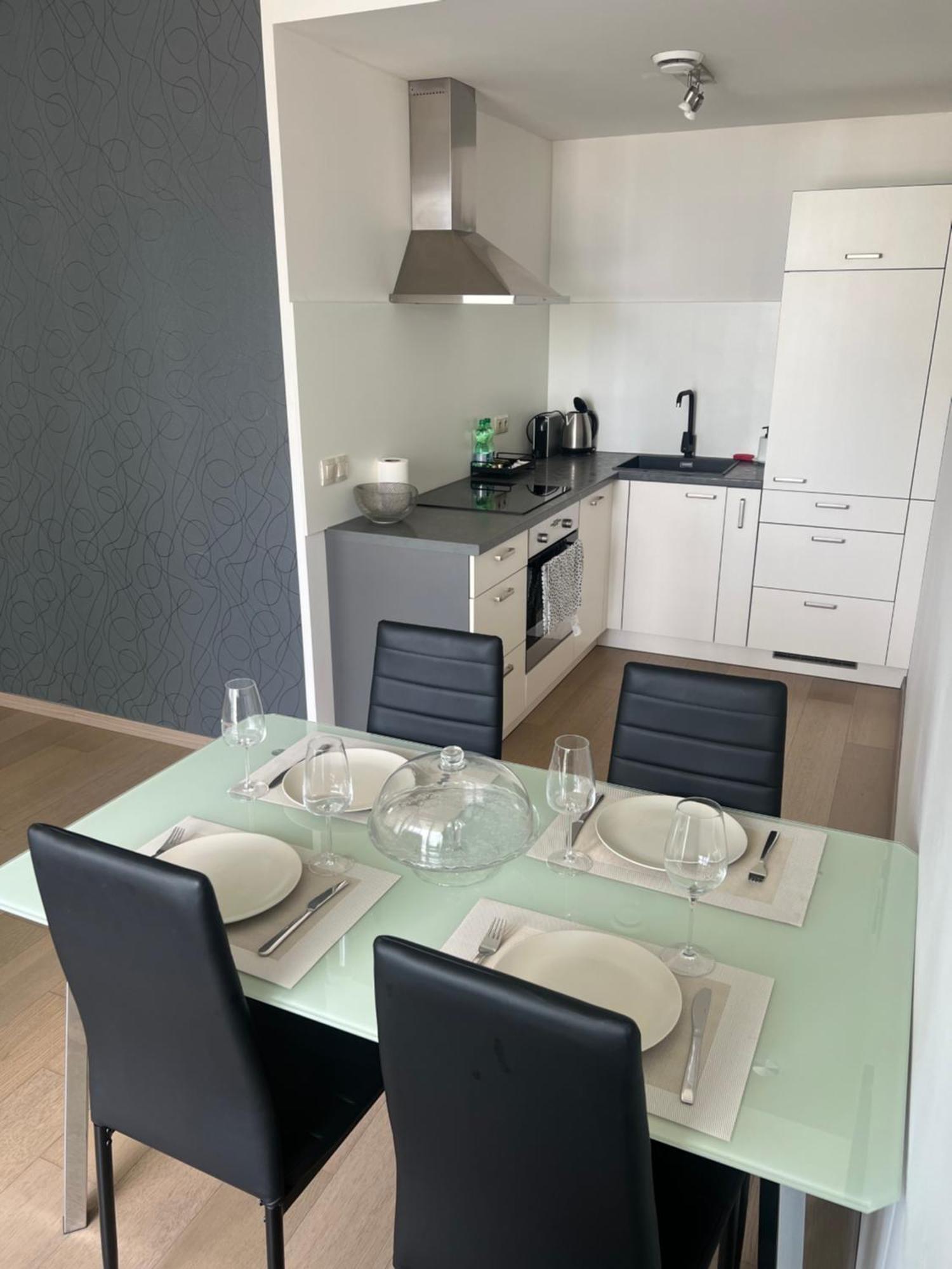 Skau Panorama Family & Business Apartment City View Free Parking 브라티슬라바 외부 사진